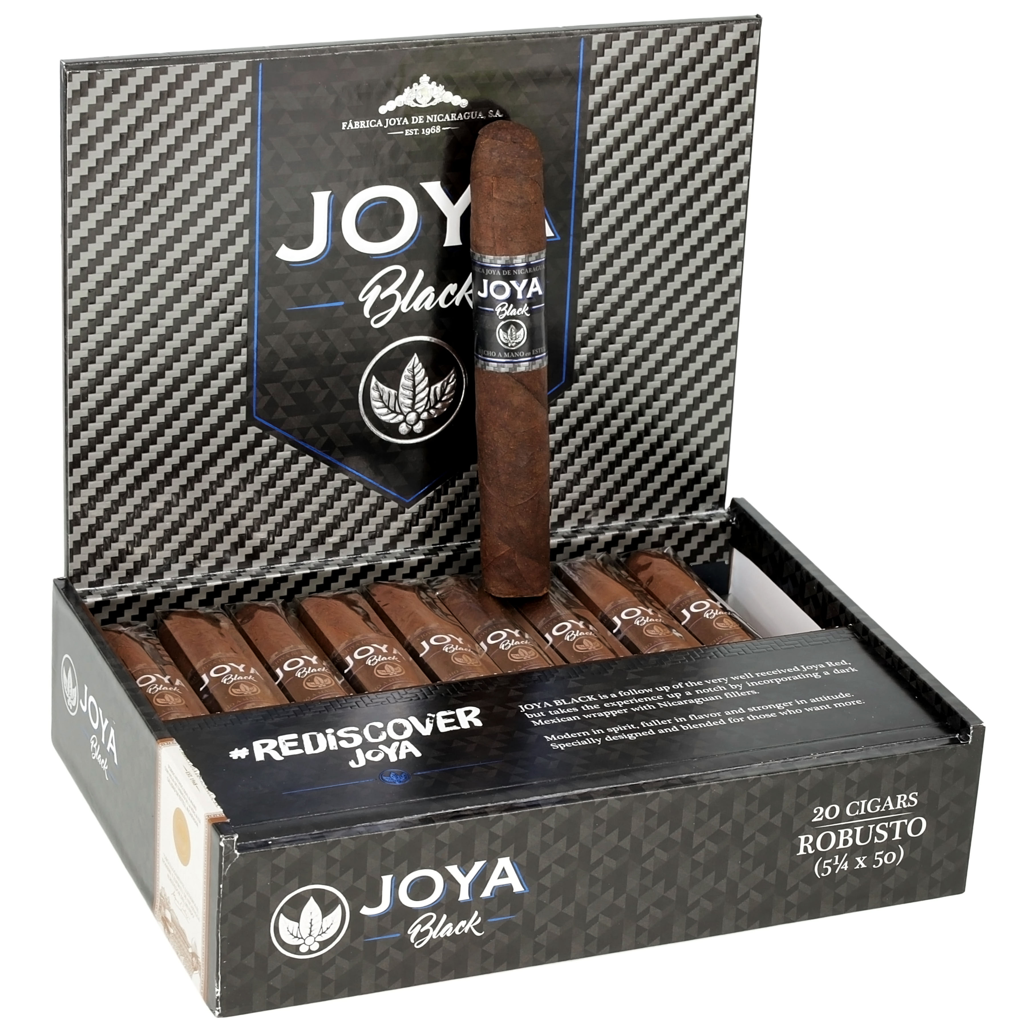 JOYA BLACK ROBUSTO 5 1/4 x 50 - C20